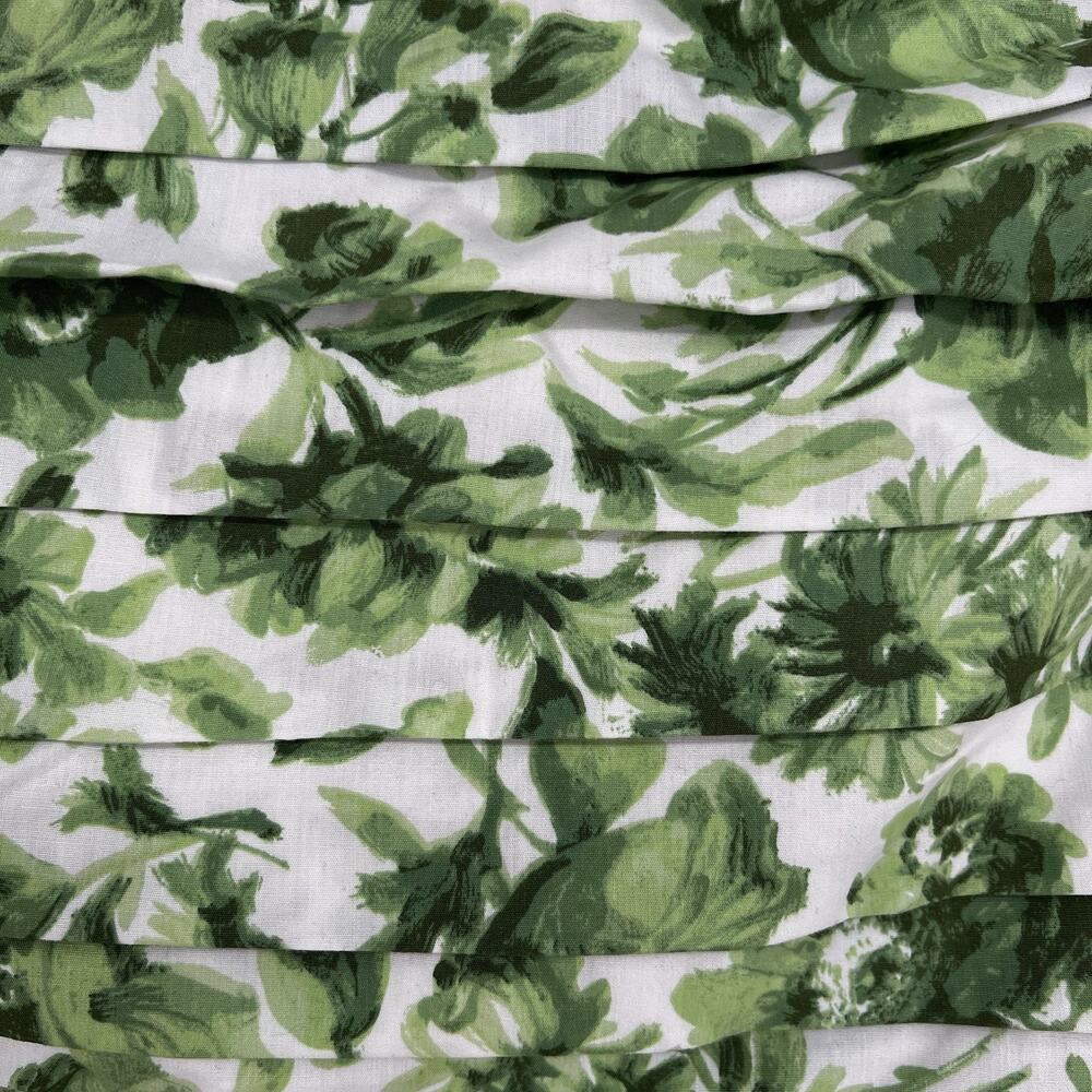 Abercrombie & Fitch Green and White Strapless Floral Romper - Picture 7 of 10